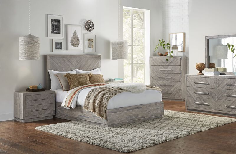 Alexandra Two Drawer Nightstand