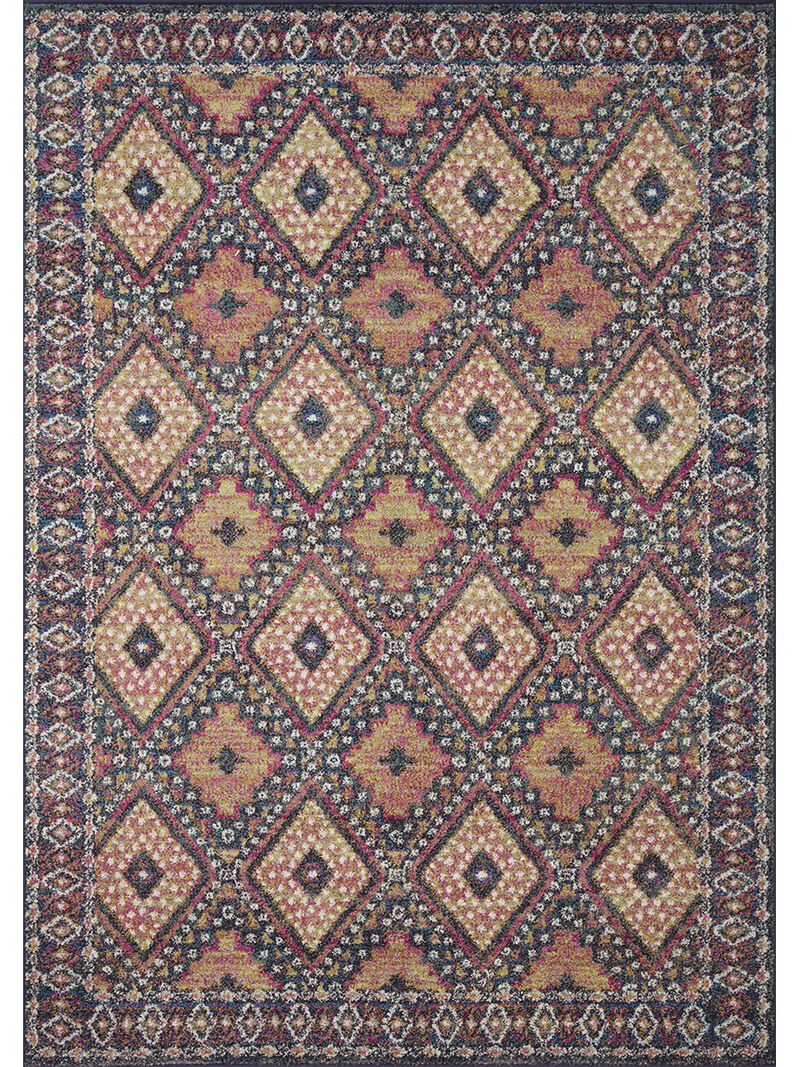 Eila EIL02 Sunset/Multi 18" x 18" Sample Rug