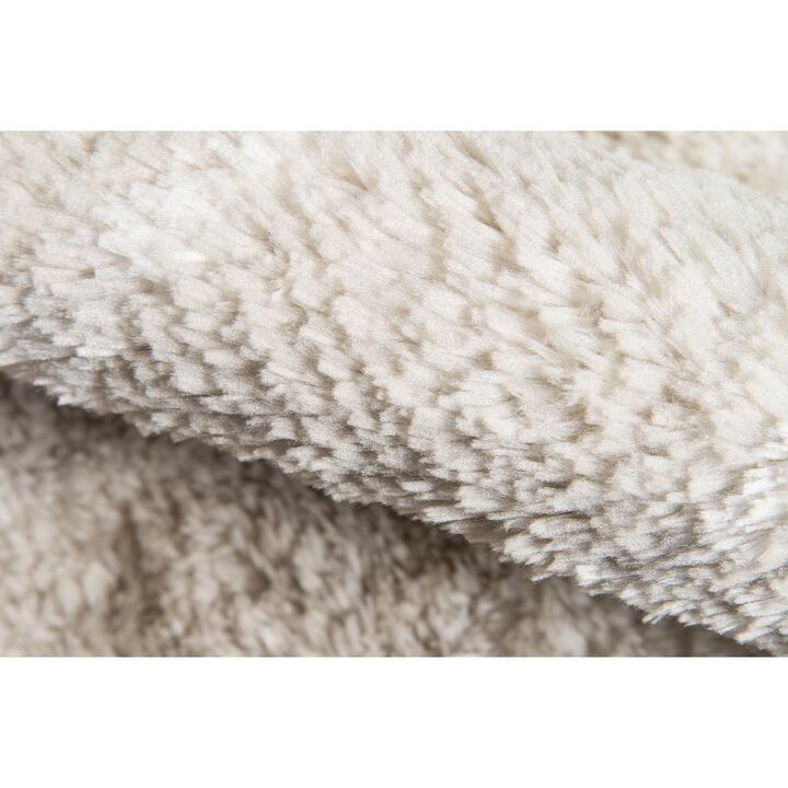 Novogratz Modern Rectangle Area Rug, Taupe, 3'6 X 5'6