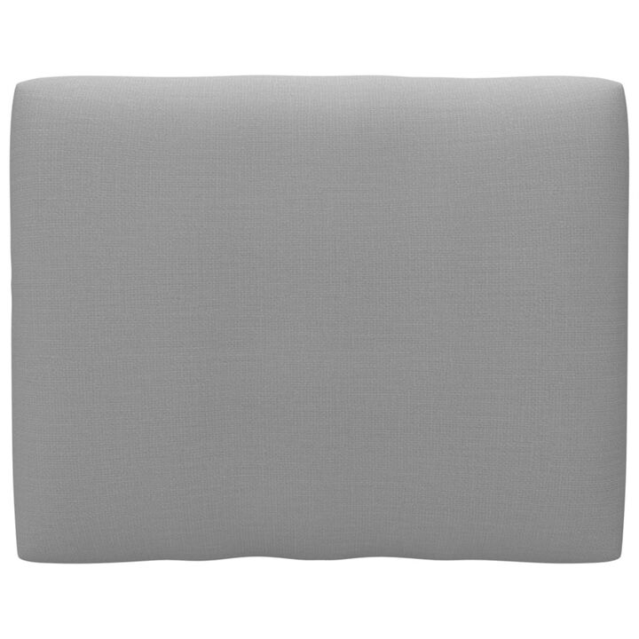 vidaXL Pallet Sofa Cushion Gray 19.7"x15.7"x4.7"