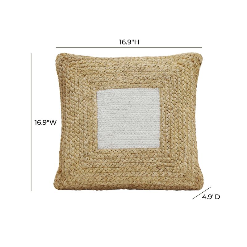 Blank Mind Square Accent Pillow