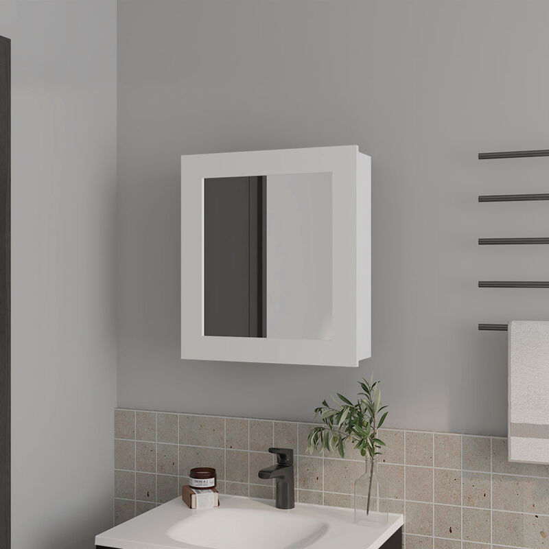 Medicine Cabinet Hailey, Bathroom, White