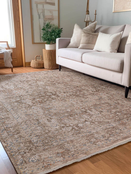 Vienna VI6 Chocolate 20" x 30" Rug
