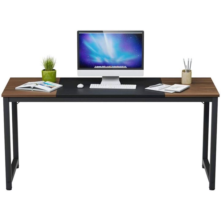 Hivvago 63 Inch Study Writing Desk for Home Office Bedroom