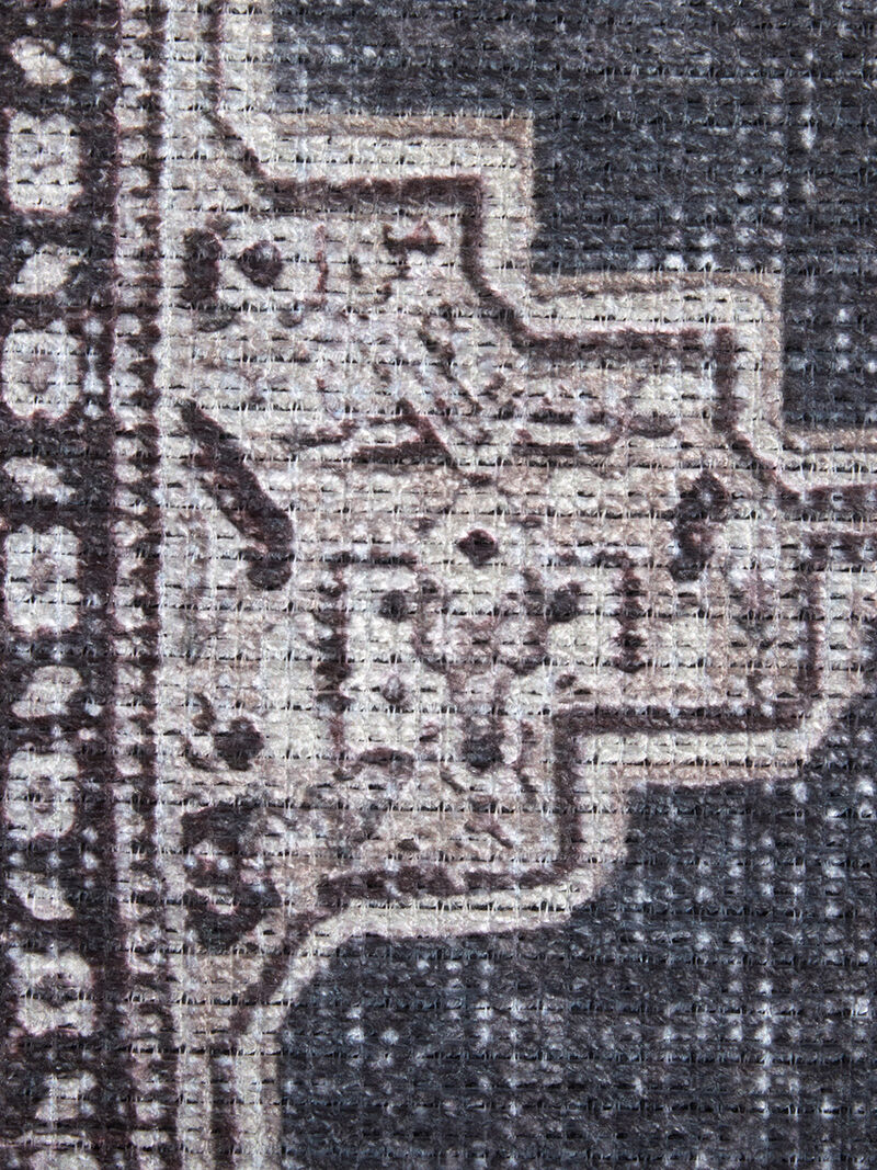 Percy 39PBF 7'10" x 9'10" Gray/Ivory/Taupe Rug