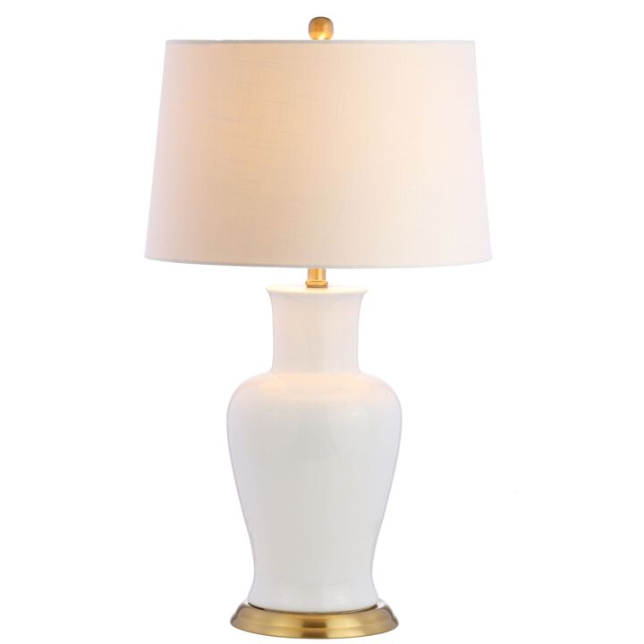 Julian Traditional Classic Ceramic Urn LED Table Lamp