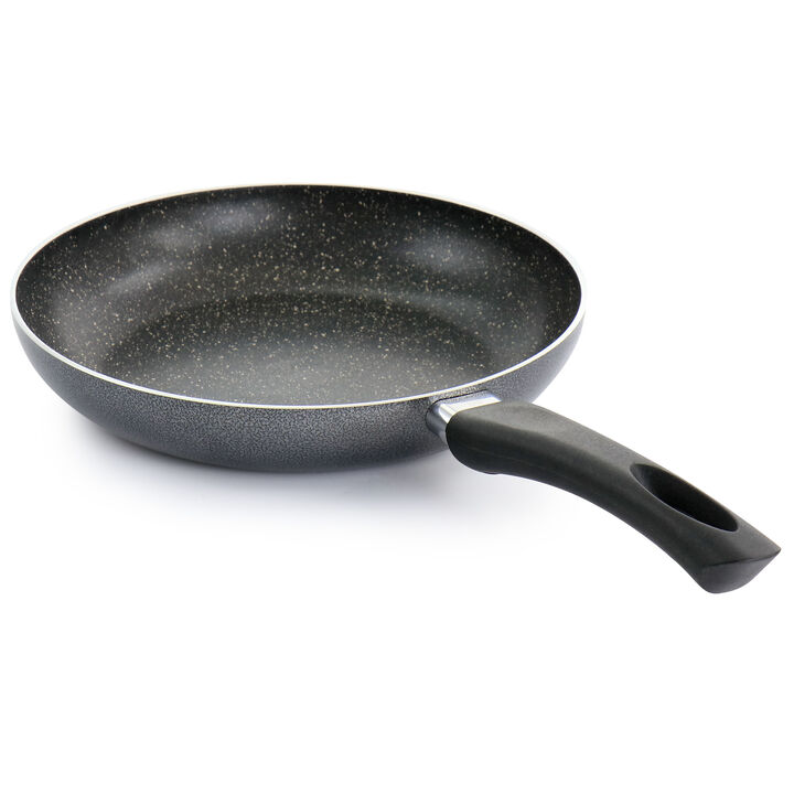 Oster 10.2 in. Pallermo Nonstick Aluminum Frying Pan in Graphite Grey
