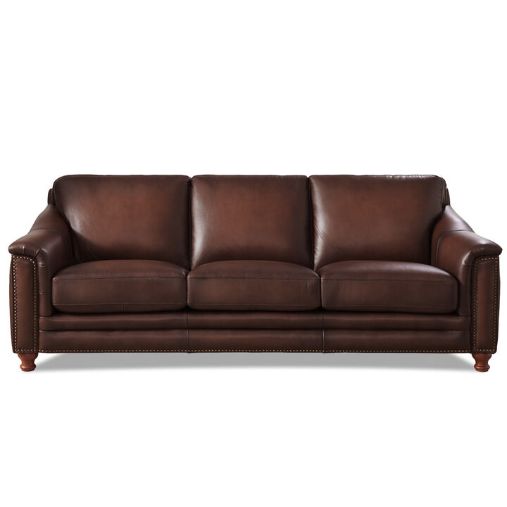 Belfast Top Grain Leather Sofa