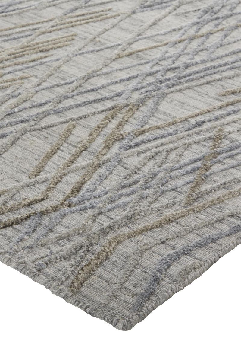 Elias 6589F Gray/Blue 9' x 12' Rug