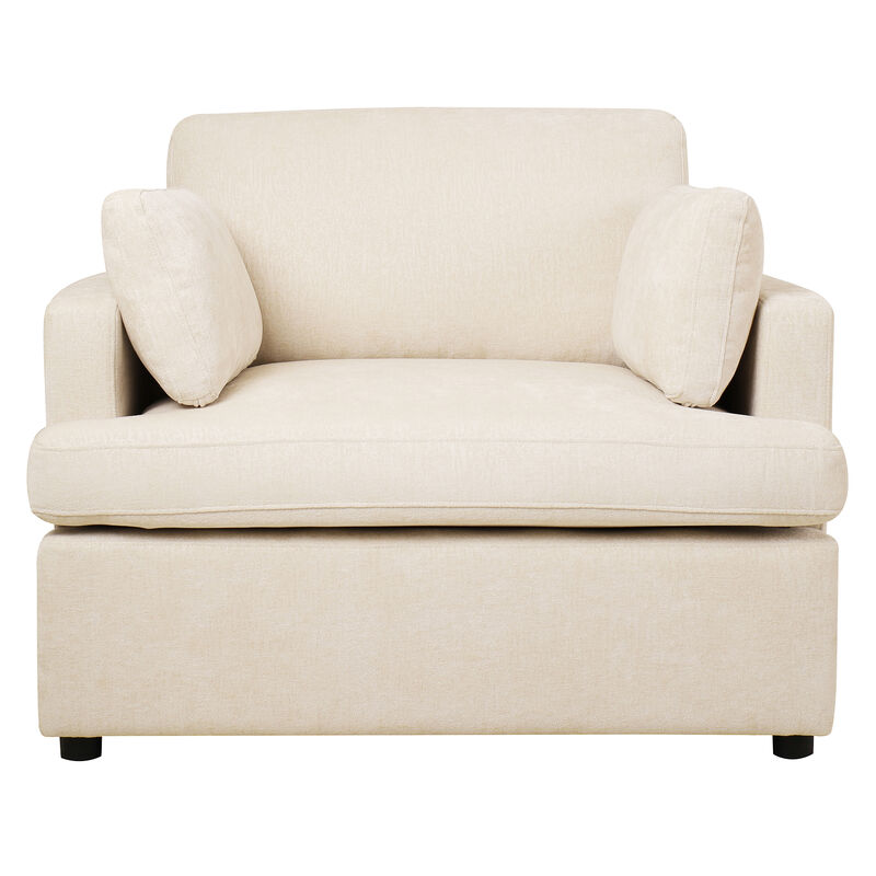 Merax Versatile Neutral Style Accent Chair Home Chair