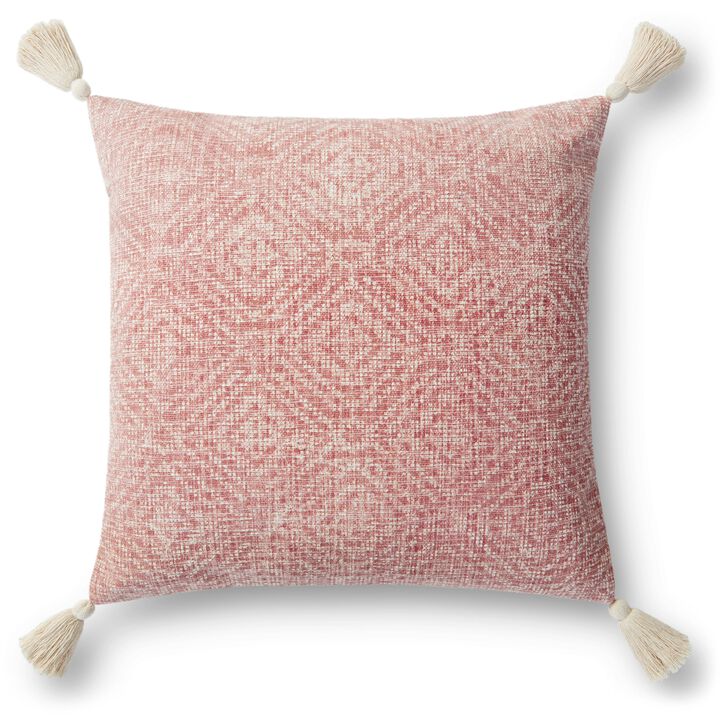 P0621 Pink 22"x22" Down Pillow