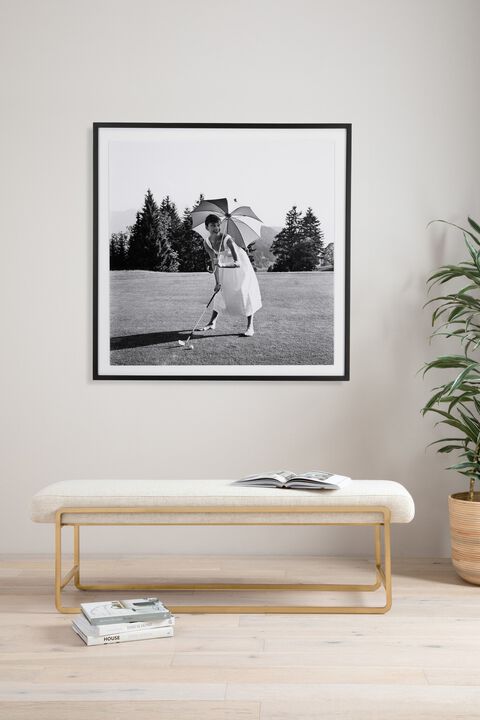 Golfing Hepburn
