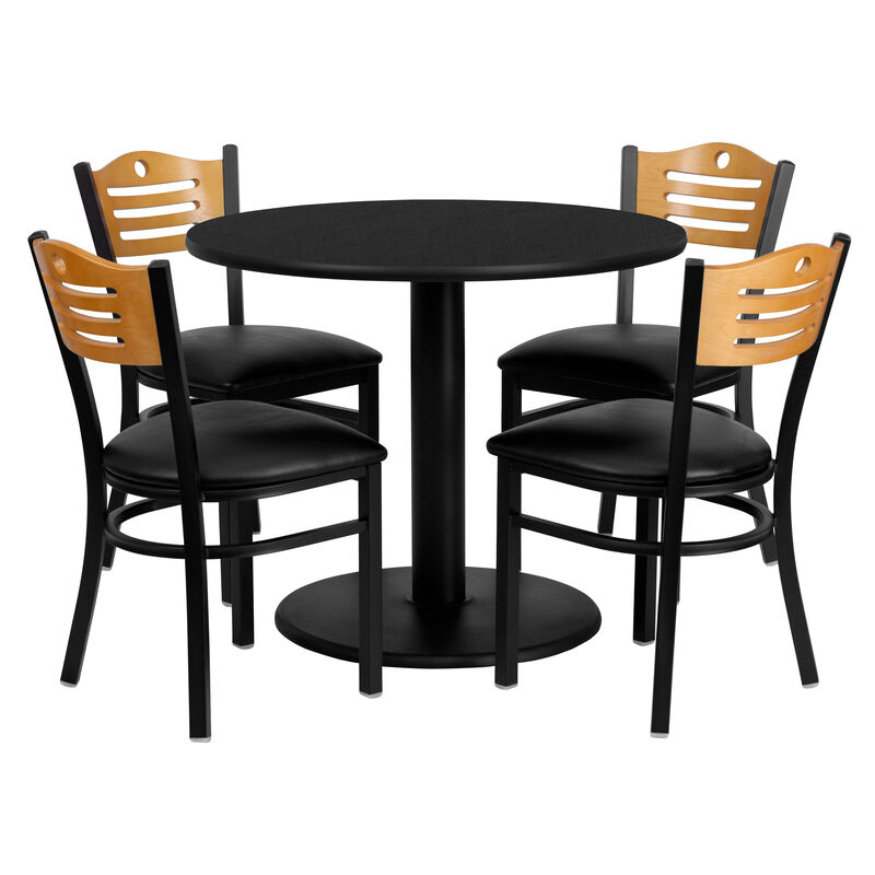 Laminate Restaurant Table and Chair Sets