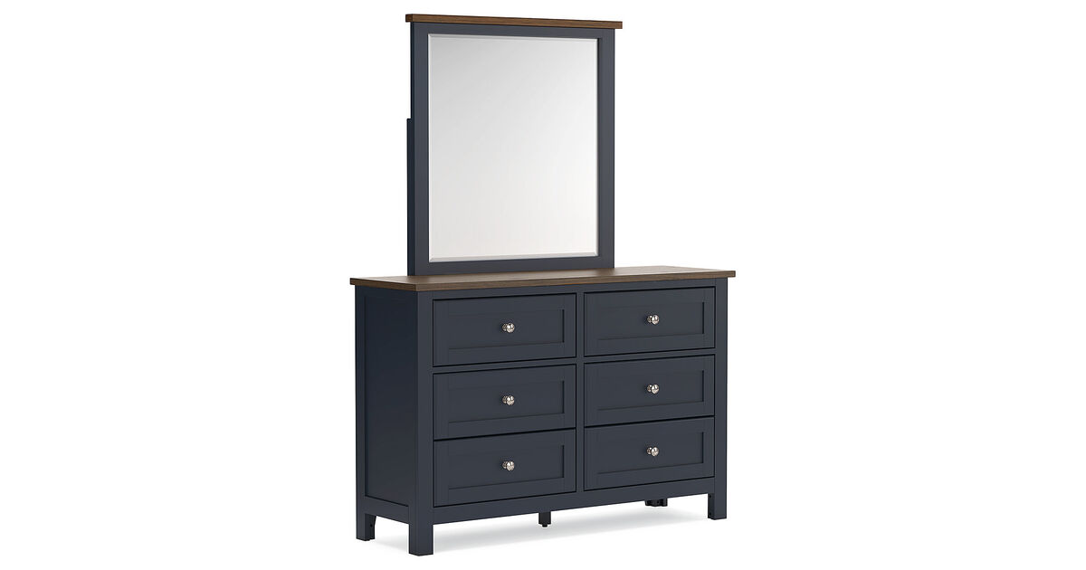 Landocken Dresser and Mirror
