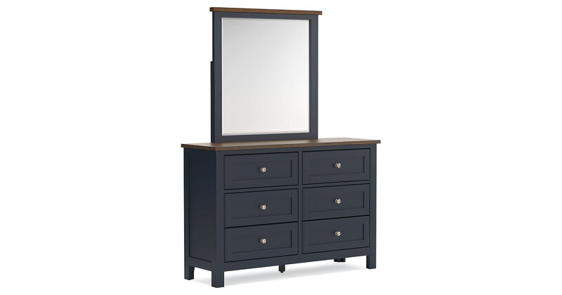 Landocken Dresser and Mirror