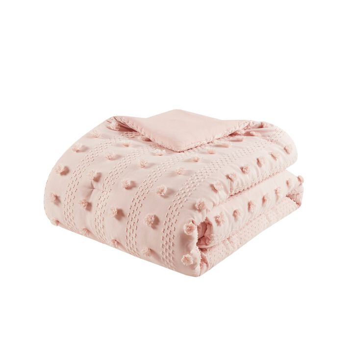 Gracie Mills Carmen Elegant Clip Jacquard Comforter Set
