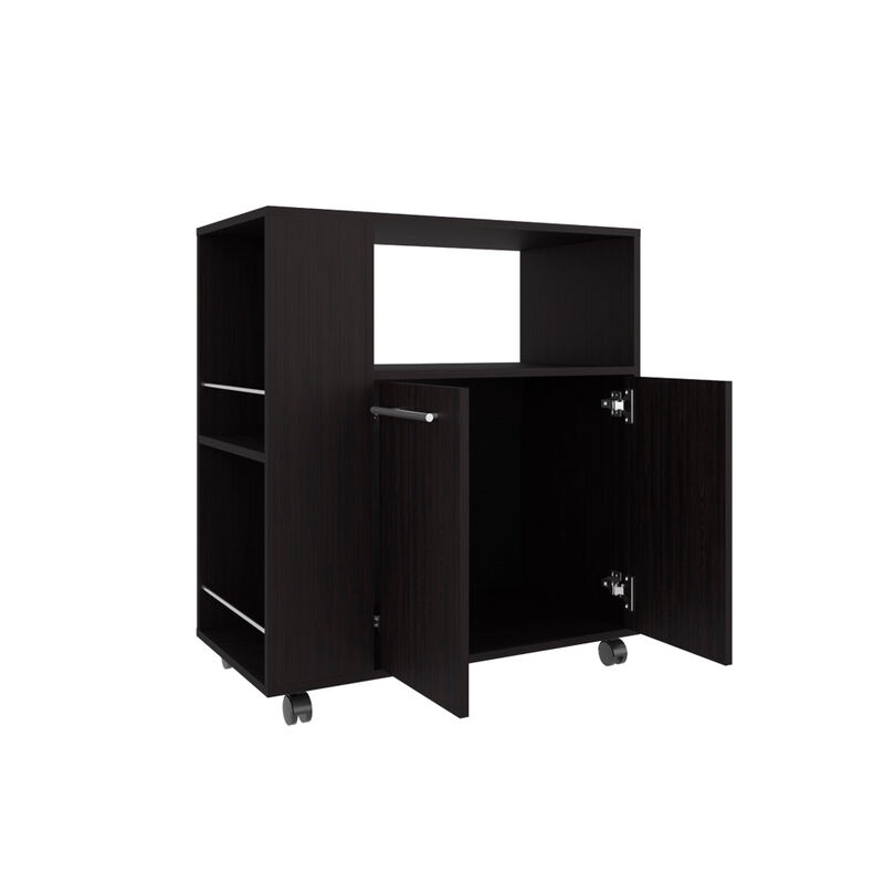 Bethesda Kitchen Cart, Kitchen, Black