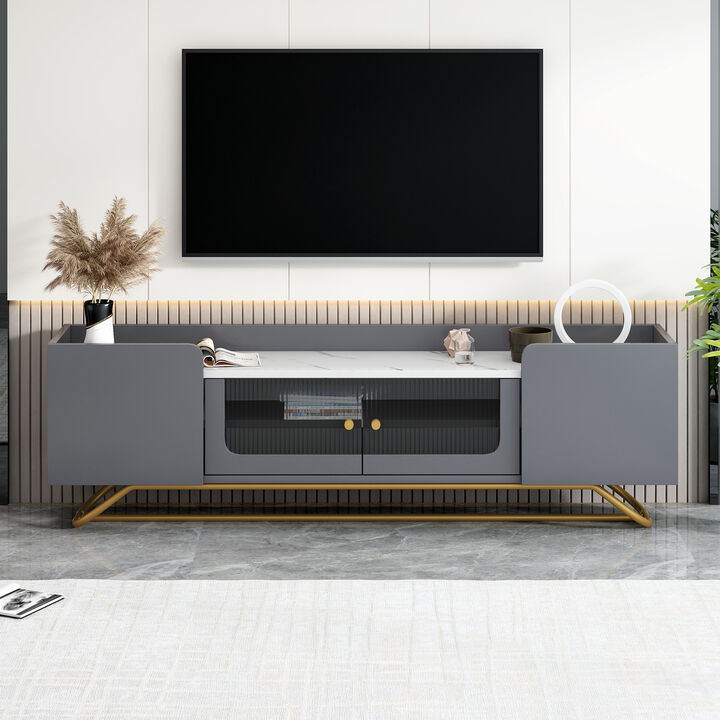 Merax Contemporary Entertainment Center TV Stand