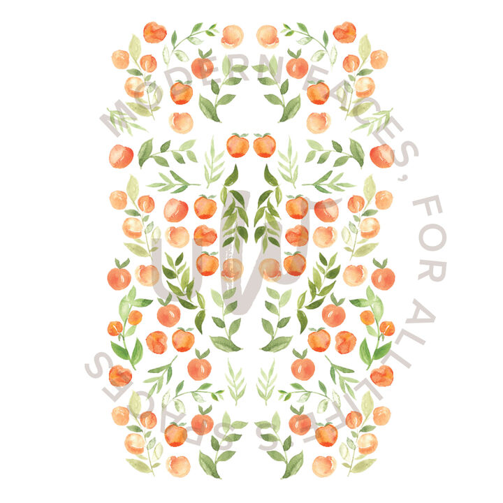 Peach Wall Decals