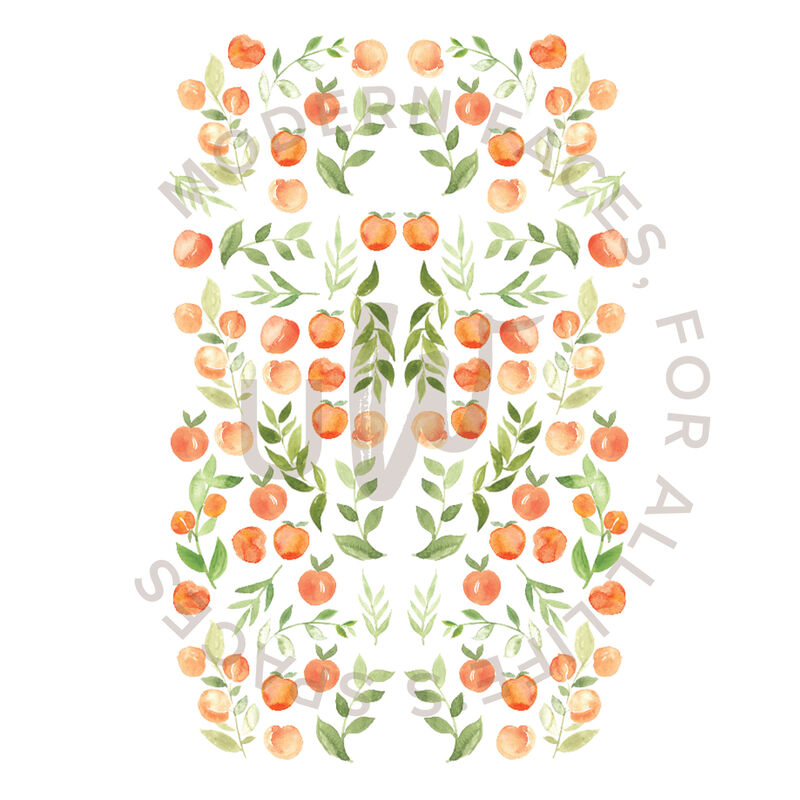 Peach Wall Decals