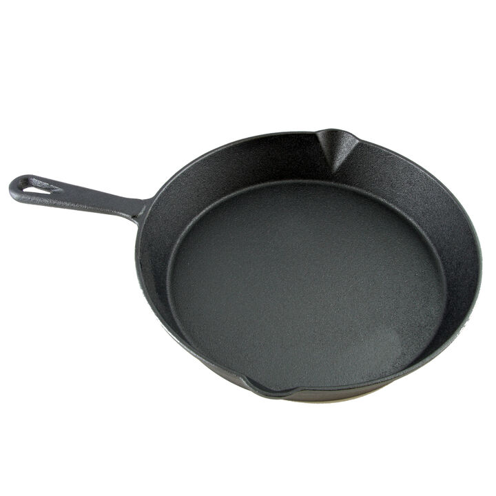 General Store Addlestone 10 in. Preseasoned Round Cast Iron Frying Pan