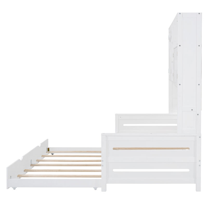 Merax Storage Daybed Bed with Trundle
