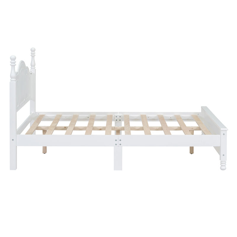 Merax Retro Style Platform Bed