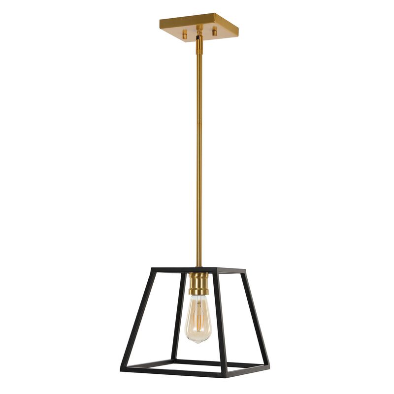 Girard 1-Light Farmhouse Industrial Iron LED Pendant