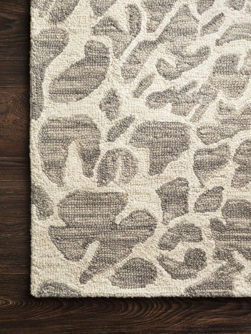 Masai MAS02 Grey/Ivory 7'9" x 9'9" Rug