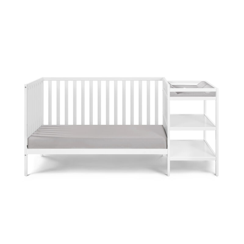 Suite Bebe Palmer 3-in-1 Crib and Changer Combo White