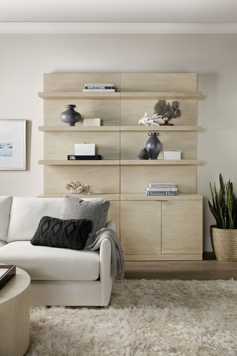Cascade Bookcase Base and Hutch