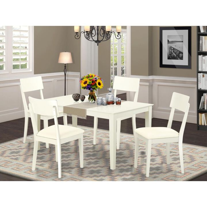 Dining Room Set Linen White