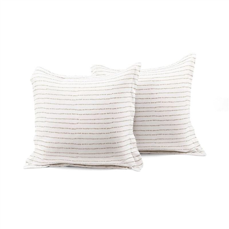 Scandinavian Chevron 5-Piece Lightweight Comforter Set – Soft Bedding with Pillow Shams