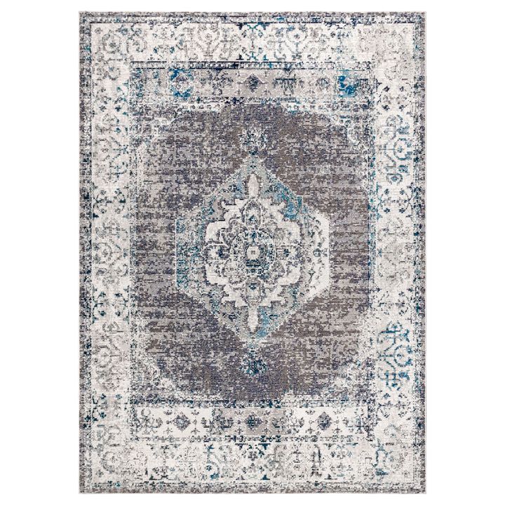 Ankara Vintage Medallion Area Rug