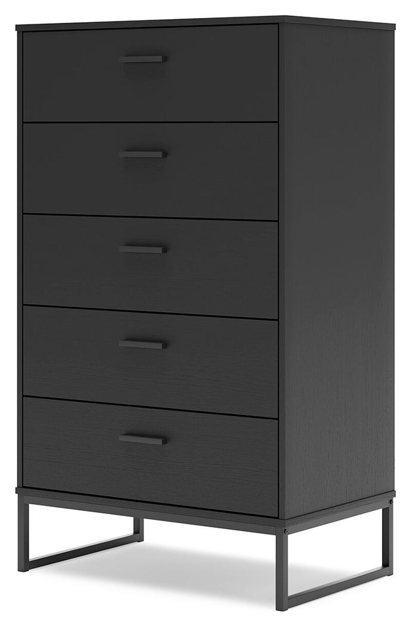 Socalle Chest of Drawers- Black