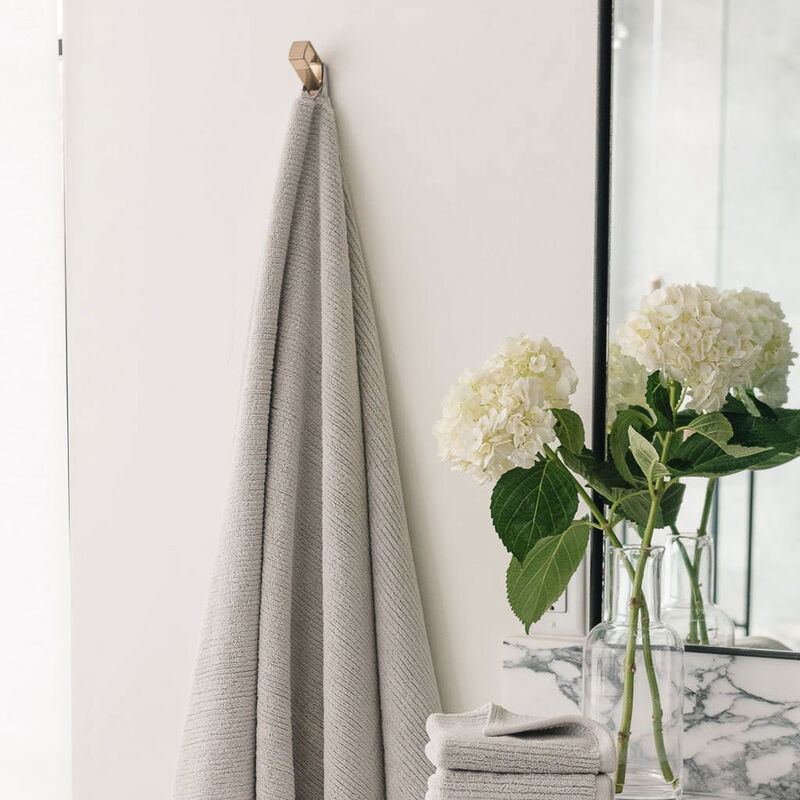Ribbed Terry Bath Sheets