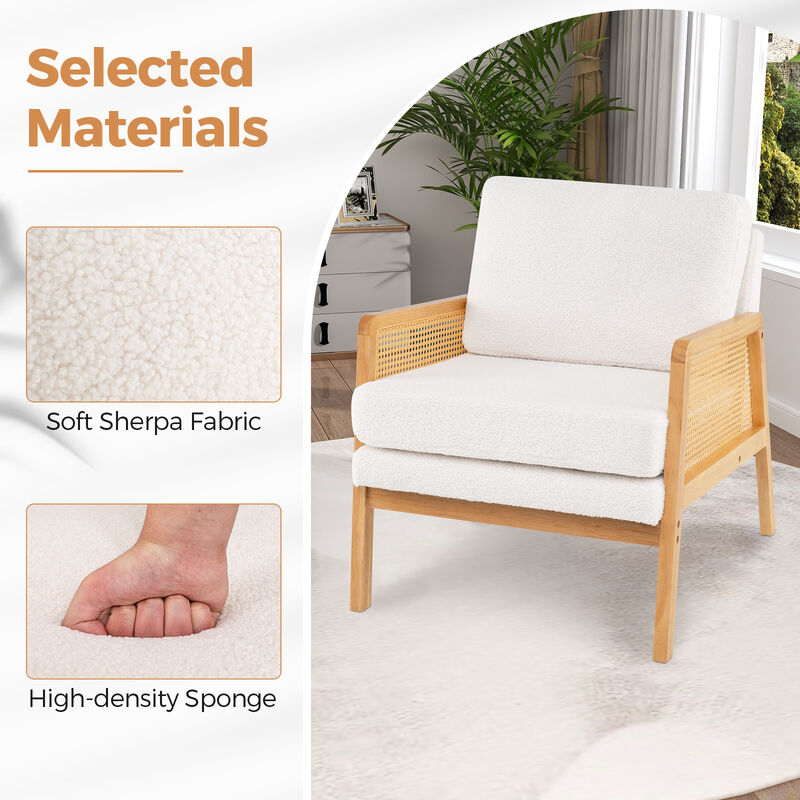 Mid-Century Modern Accent Chair for Stylish and Comfortable Living Room Seating