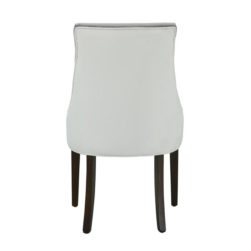 Comfort Pointe Jolie Upholstered Dining Chair -Smoke