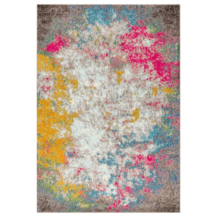 Contemporary Pop Modern Abstract Area Rug