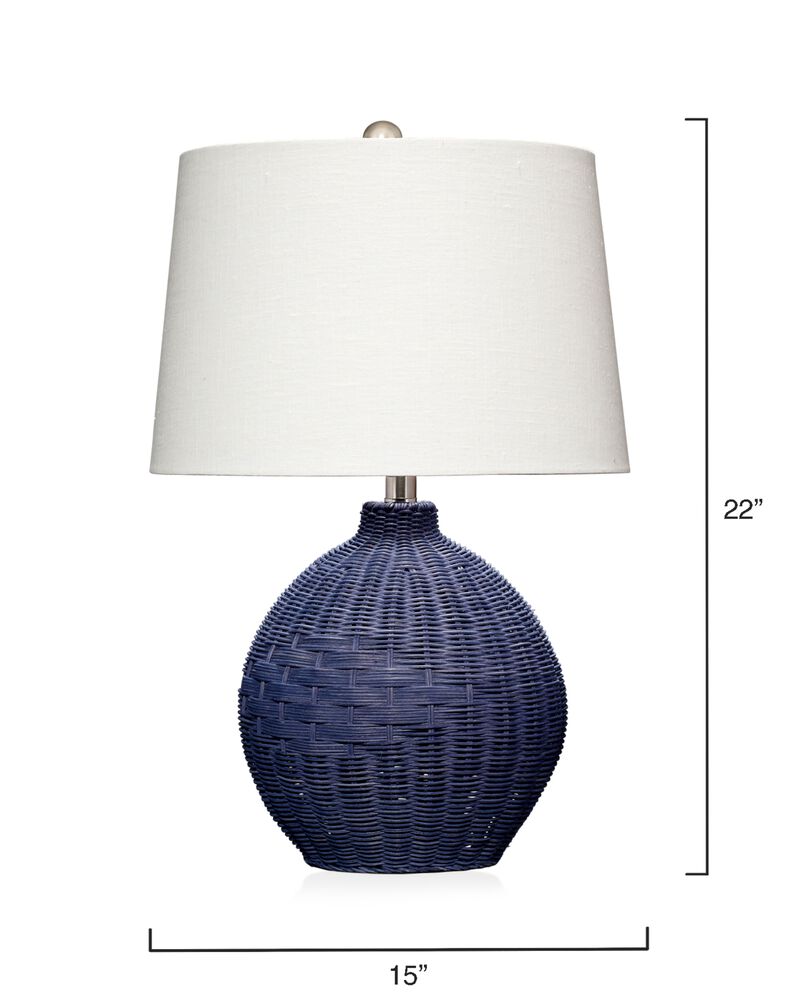 Cape Blue Table Lamp
