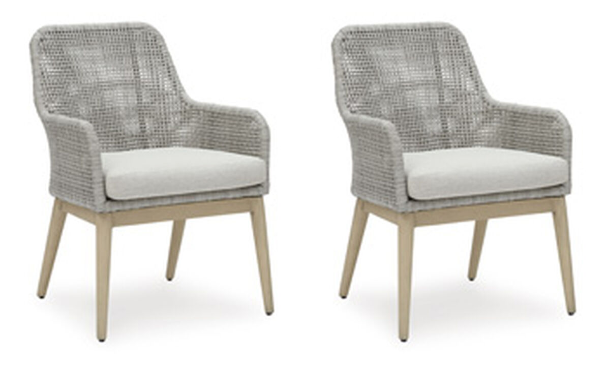 Seton Creek Outdoor Dining Armchair (Set of 2)
