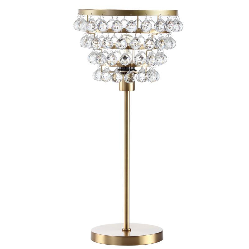Buckingham Crystal/Metal Table Lamp