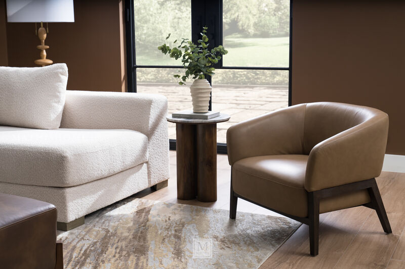 Aline Toast Accent Chair