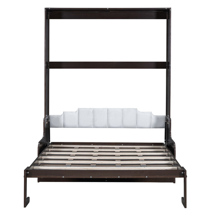 Merax Murphy Bed Wall Bed with Cushion