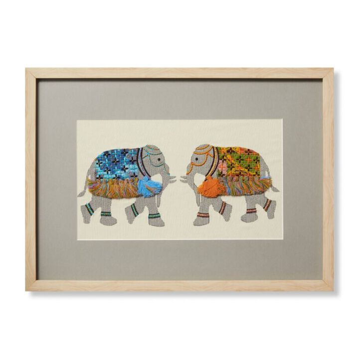 Fringe Benefits Natural Multi Wall Art