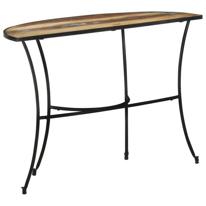 vidaXL Side Table 43.3"x15.7"x30.3" Solid Reclaimed Wood