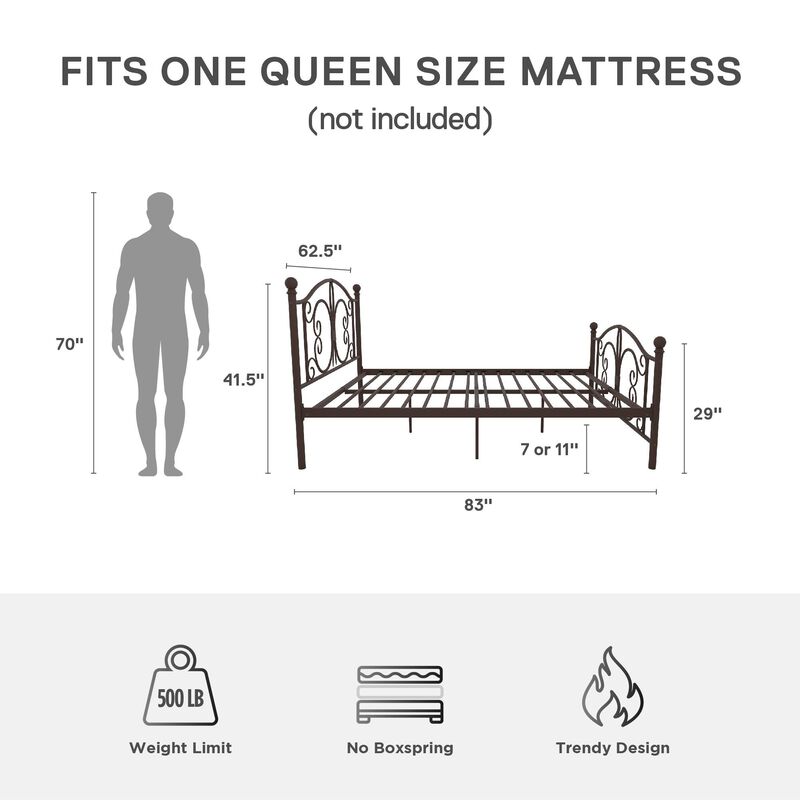 Bradford Metal Bed
