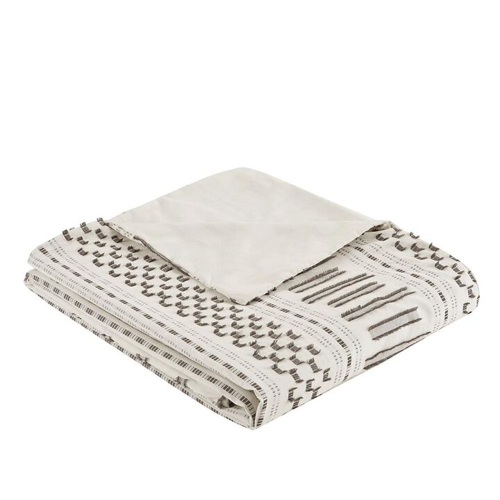 Belen Kox Eyelash Jacquard Duvet Cover Mini Set, Belen Kox