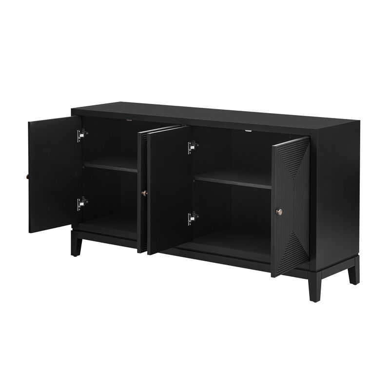 Merax Sleek Storage Cabinet Sideboard Buffet