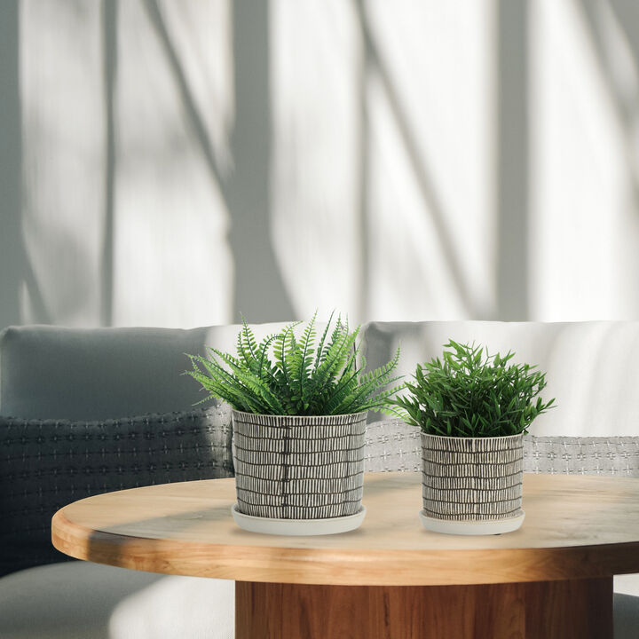 Planter with Saucer